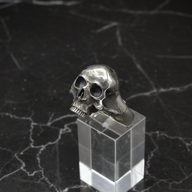 Momento Mori Silver Skull Ring