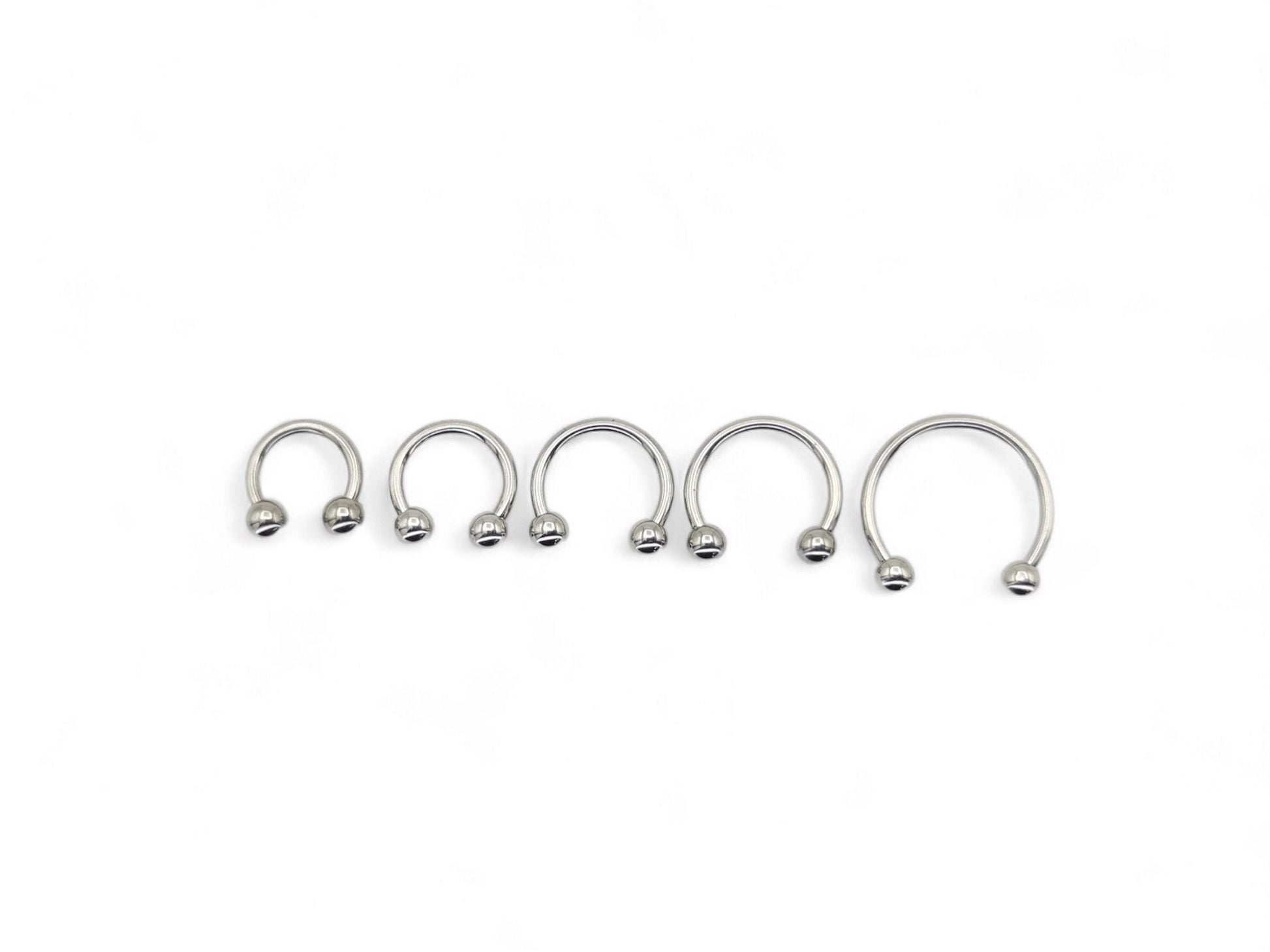 Surgical steel circular barbell 6mm-12mm diameter