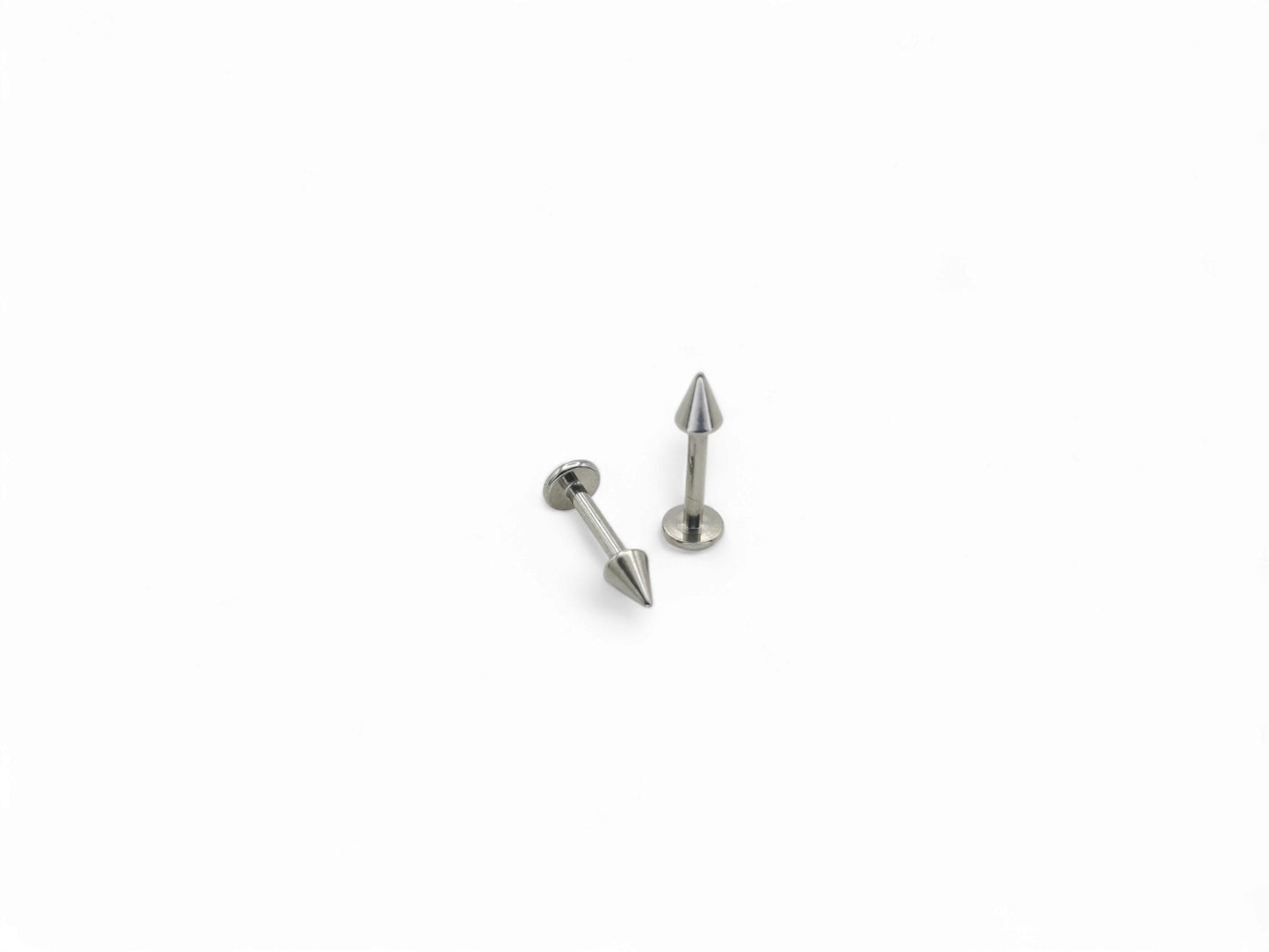 Titanium spike push fit stud, 1.2mm/18g, 6mm-8mm length