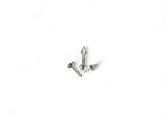 Titanium spike push fit stud, 1.2mm/18g, 6mm-8mm length